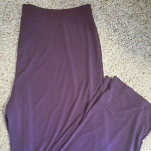 Susan Graver Liquid Knit Straight Leg Pants